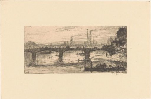 Bridge over the Thames in London