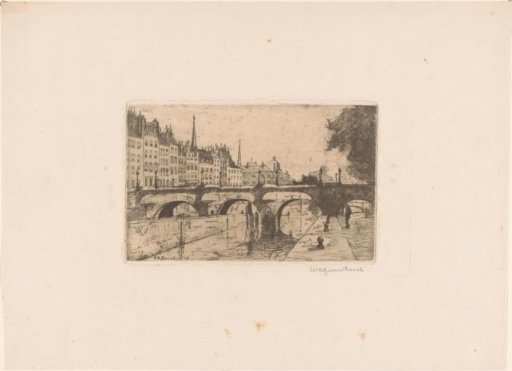 Bridge over the Seine in Paris