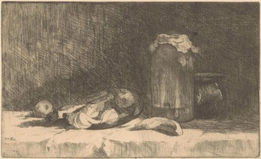Still Life with Fruit and Preserving Jar