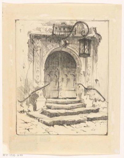 Gate of the Town Hall in Rothenburg ob der Tauber