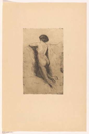 Lower body of a nude woman