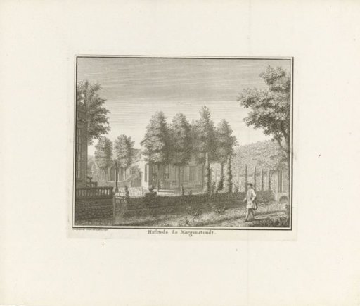 View of the country estate de Morgenstond