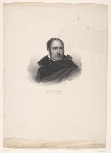 Portrait of Eugène de Beauharnais, Duke of Leuchtenberg