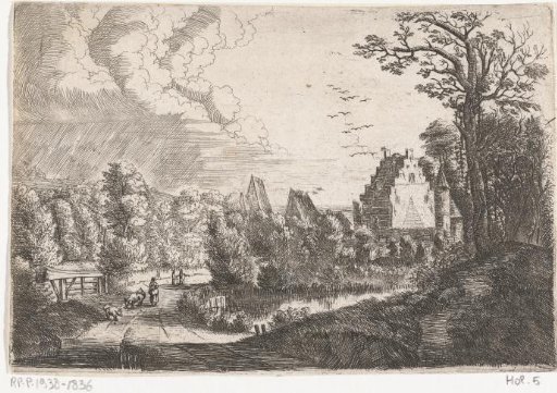 Landscape with a castle