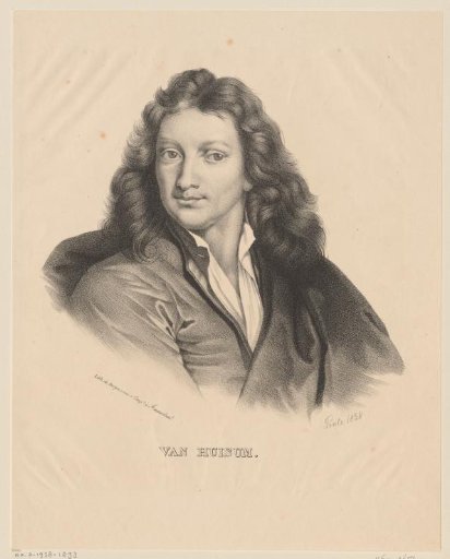 Portrait of Jan van Huysum