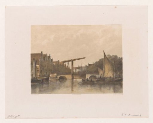 View of the Zwanenburgwal