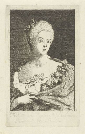 Portrait of Wilhelmina of Prussia