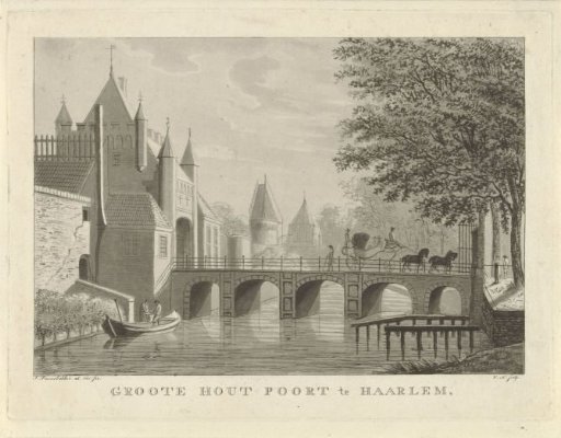 The Great Wood Gate at Haarlem