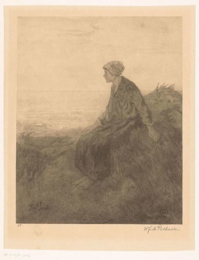 Girl in the dunes