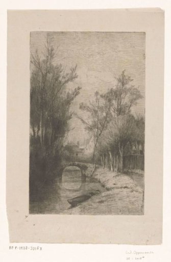 Landscape with Bridge over a Ditch