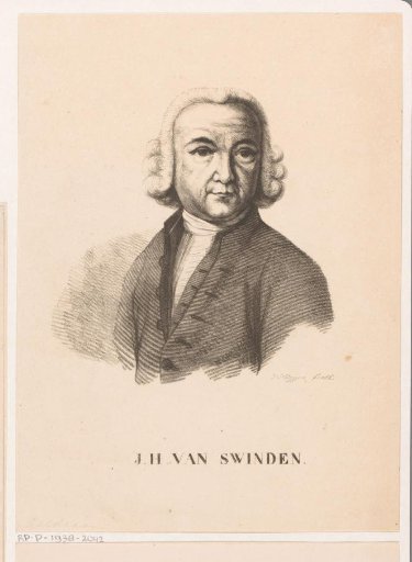 Portrait of Jean Henri van Swinden