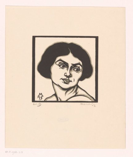 Head of a woman