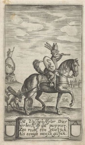 Vos on horseback
