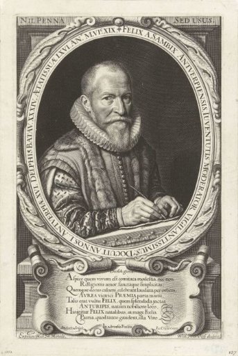 Portrait of Felix van Sambix, aged 66