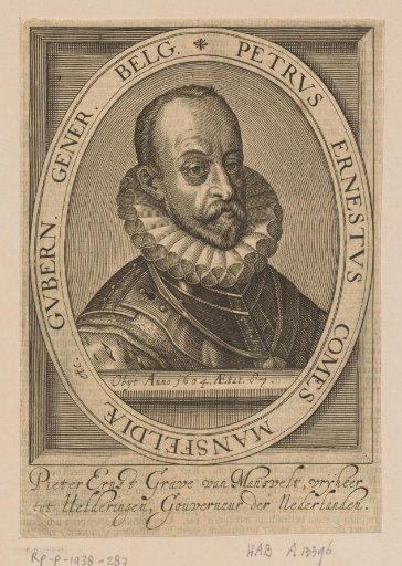 Portrait of Peter Ernst I van Mansfeld