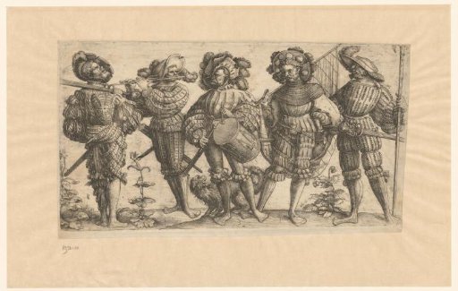 Five Landsknechts