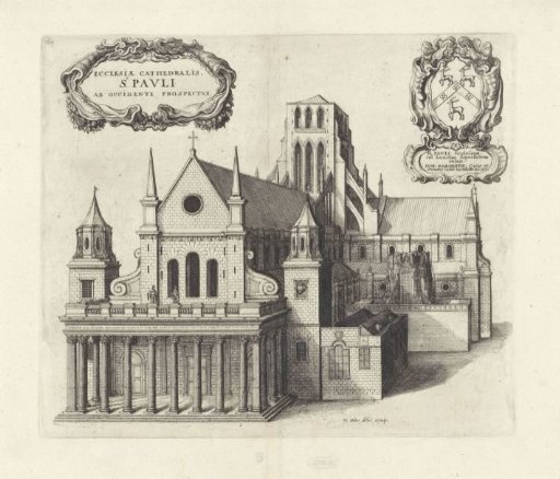 West front of Saint Paul's Cathedral in London