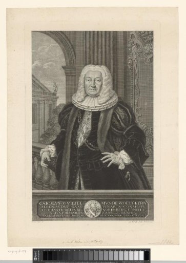 Portrait of Carol Wilhelm Wölckern