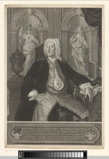 Portrait of Johann Wilhelm Widmann