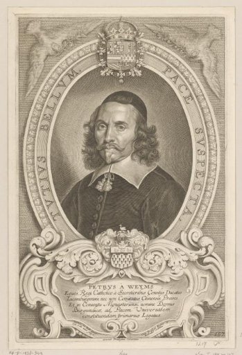 Portrait of Petrus van Weyms
