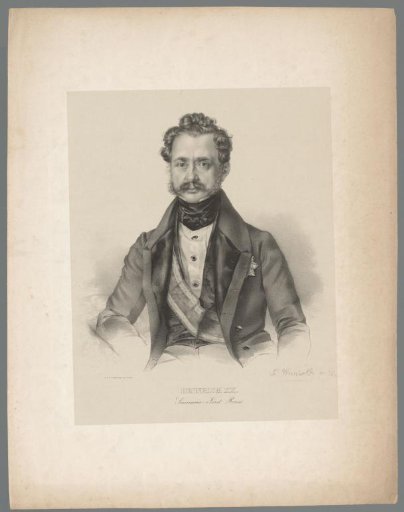 Portrait of Heinrich XX, Prince of Reuss