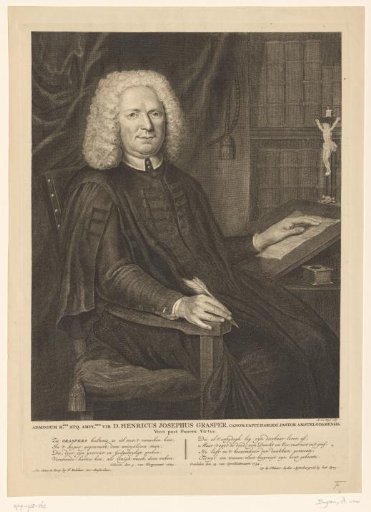 Portrait of Henricus Josephus Grasper
