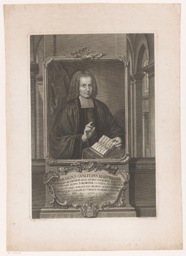 Portrait of Bernhard Walther Marperger