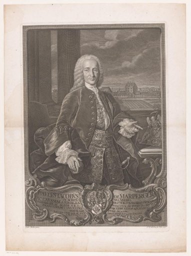 Portrait of Paul Jacob von Marperger