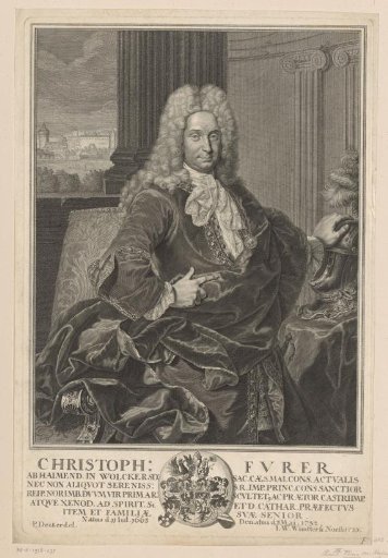 Portrait of Christoph Fürer von Haimendorf