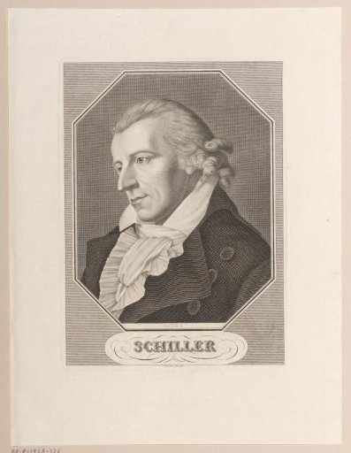 Portrait of Friedrich von Schiller