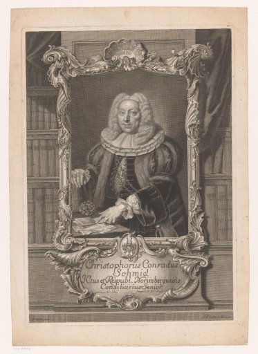 Portrait of Christoph Conrad Schmid
