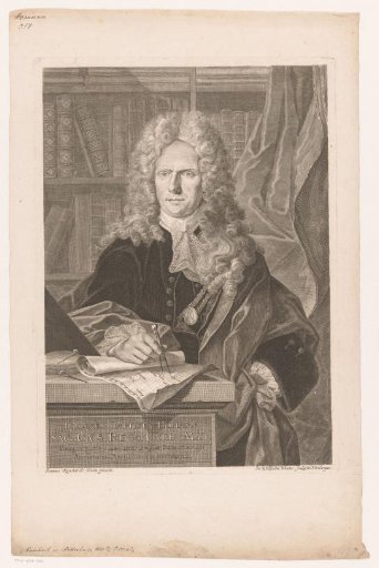 Portrait of Johann Baptist Homann
