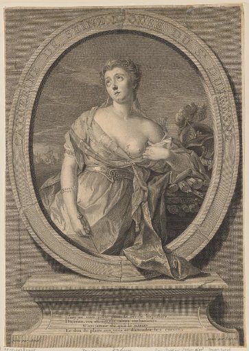 Portrait of Catherine-Marie-Jeanne Quinault-Dufresne