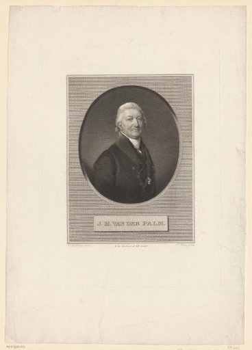 Portrait of Johannes Hendricus van der Palm