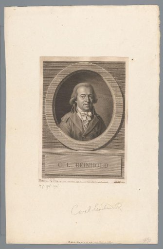 Portrait of Carl Leonhard Reinhold