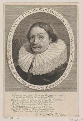 Portrait of Pier Winsemius