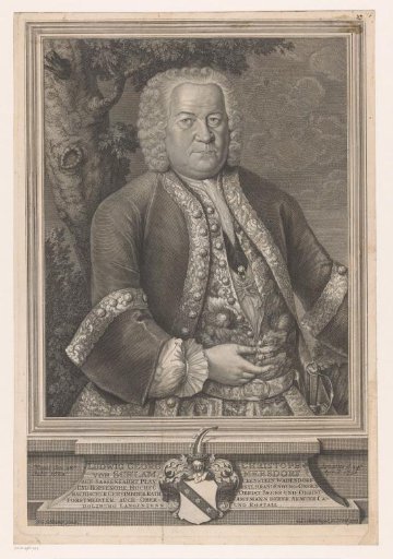 Portrait of Ludwig Georg Christoph von Schlammersdorf