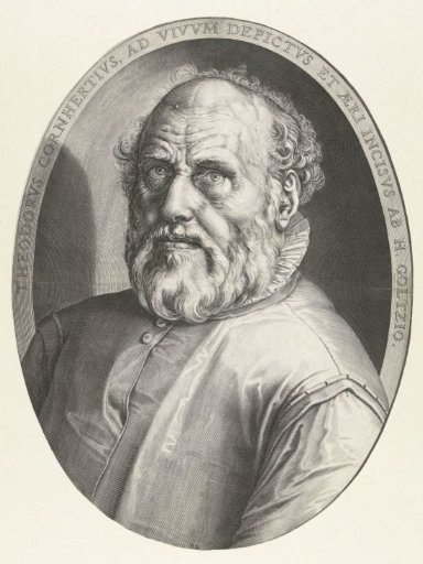 Portrait of Dirck Volckertsz. Coornhert