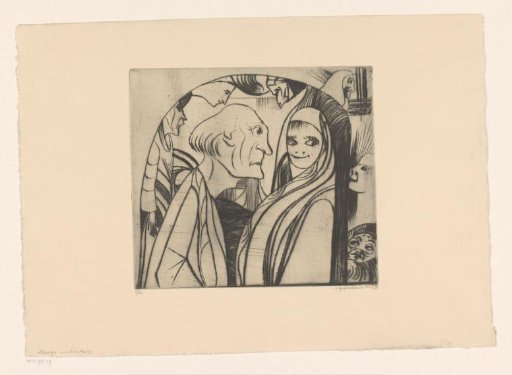Man and Woman in an Arch