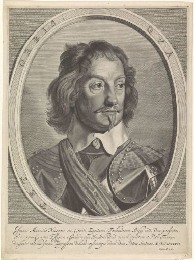 Portrait of Johan Maurits, count of Nassau-Siegen