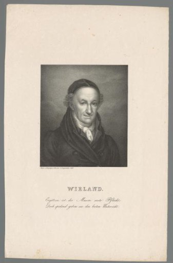 Portrait of Christoph Martin Wieland