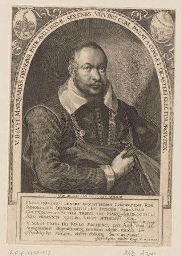 Portrait of Marquard Freher at the age of 49
