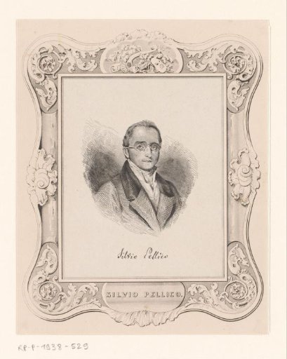 Portrait of Silvio Pellico