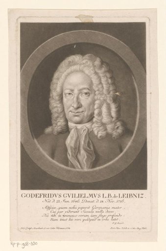 Portrait of Gottfried Wilhelm Leibniz