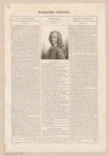Portrait of Voltaire