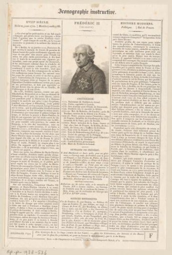 Portrait of Frederick the Great