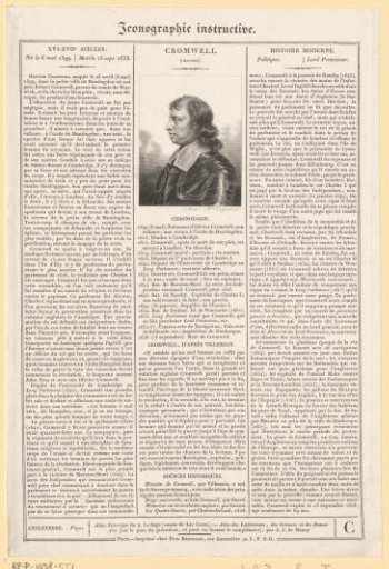 Portrait of Oliver Cromwell