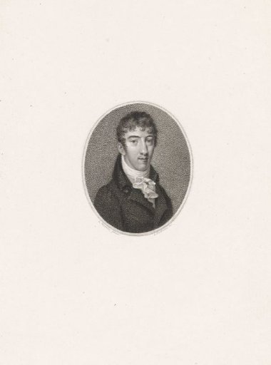 Portrait of the physician Andreas Coenraad Bonn