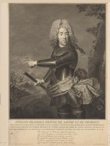 Portrait of Eugene of Savoy