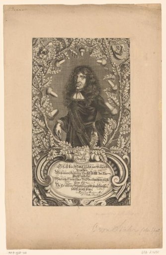 Portrait of Caspar Stieler